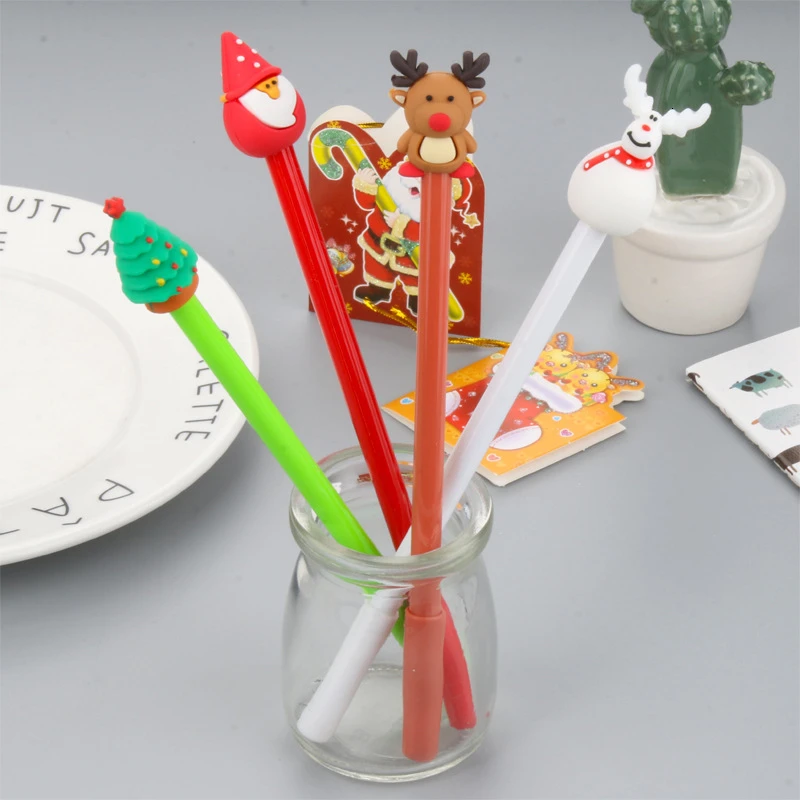 Милые рождественские гелевые ручки Lytwtw с рождественской тематикой 1 шт. милые
