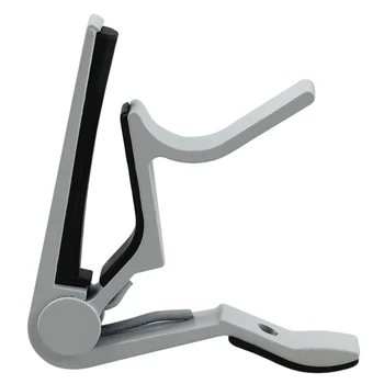 

White-handed Guitar Capo Clip Trigger with Quick Change