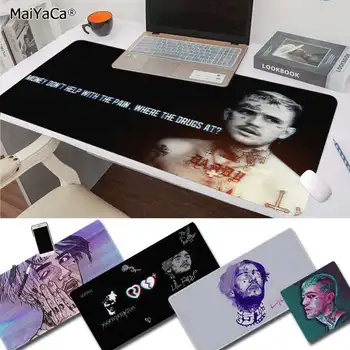 

MaiYaCa Your Own Mats Lil Peep Lil Bo Peep Unique Desktop Pad Game Mousepad Free Shipping Large Mouse Pad Keyboards Mat