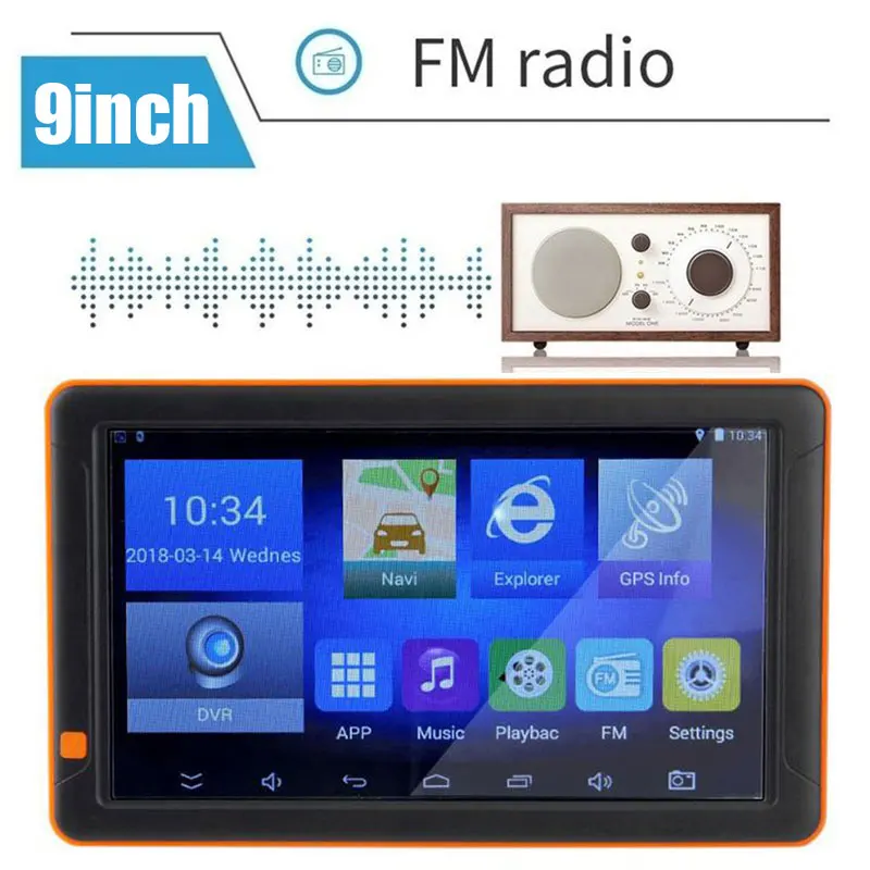  Vehemo Auto DVR GPS Navigator System HD GPS Navigator Gesprochen Navigation für Turn-By-Turn GPS Na