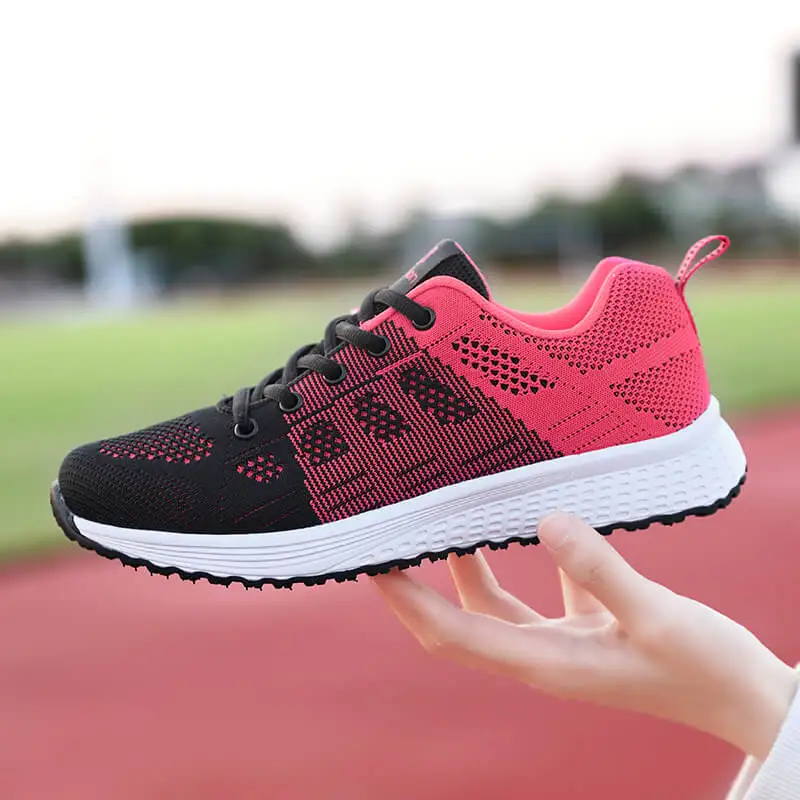 Women's fashion lightweight breathable mesh shoes women's shoes running shoes shoes women's casual shoes color matching sneakers