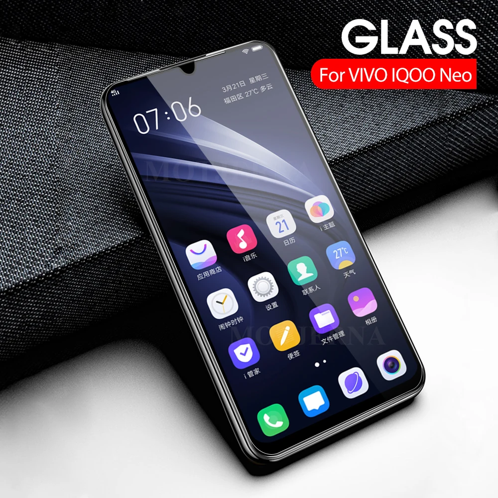 Закаленное стекло для защиты экрана для Vivo NEX U3X U3 X стекло Coque для Vivo IQOO Pro Neo U10 Z5 Z3X Z3i U1 Z1 Pro стеклянная пленка