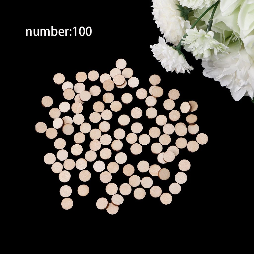 

Wooden Round Circles Ring Craft Card Making Scrapbooking DIY Embellishment