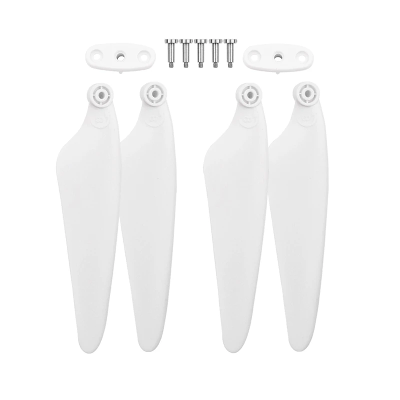 ABKT-Foldable Propeller for Hubsan H117S Zino Rc Drone Quadcopter Spare Parts Quick Release Foldable Propeller Props Blades Set