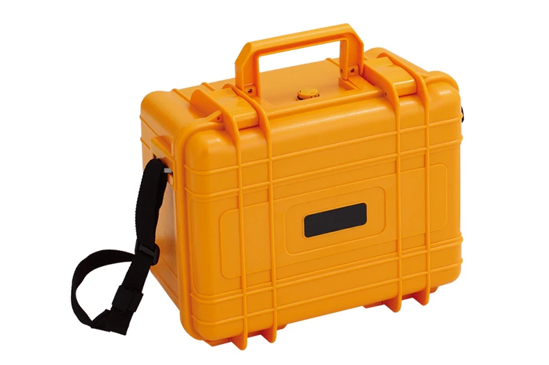 Plastic Sealed Waterproof Safety Equipment Case Portable Instrument Tool Box Dry Box Outdoor Equipment With Sponge 274*227*155