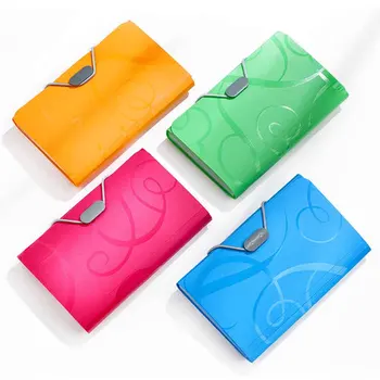 

Bill Folder Classification Wallet Paper Organizer Plastic Expanding File Invoice 13 Pockets Portable 12 Lables Receipt Storage