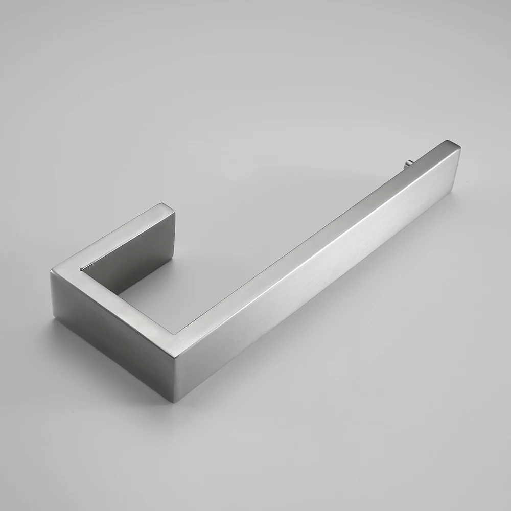 Toilet Paper Holder Towel Hooks Bathroom Accessories Kit Bar Stainless Steel Bedroom Metal Mounting Kitchen Bath Hardware Sets Toilet Paper Holder Multifunctional Hooks Towel Holder