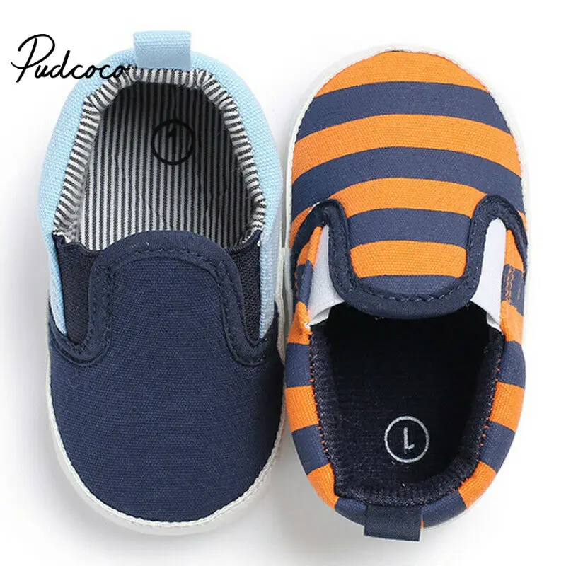

2020 Newborn Shoes Infant Baby Girls Boys Soft Prewalker Casual Flats Cotton Sneakers Shoes Fashion Causal First Walkers