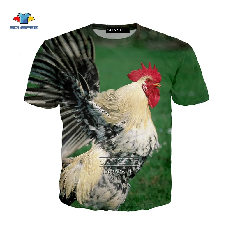 SONSPEE 3D принт Unsiex Забавный костюм-надувная курица на Рождество с цыплёнком яйца Повседневная футболка Harajuku летняя футболка Молодежная Футболка A911 - Цвет: 5