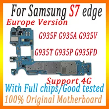 32 Гб оригинальная разблокированная материнская плата для samsung Galaxy S7 edge G935F G935A G935V G935T G935P G935FD с чипами MB протестирована ОК