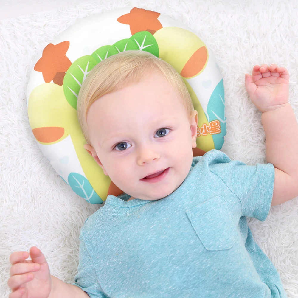 Safety Seat Baby Head Protection Stereotype Pillow Infant Nursing U-Shaped Cervical Pillow Support Cushion Anti-Head