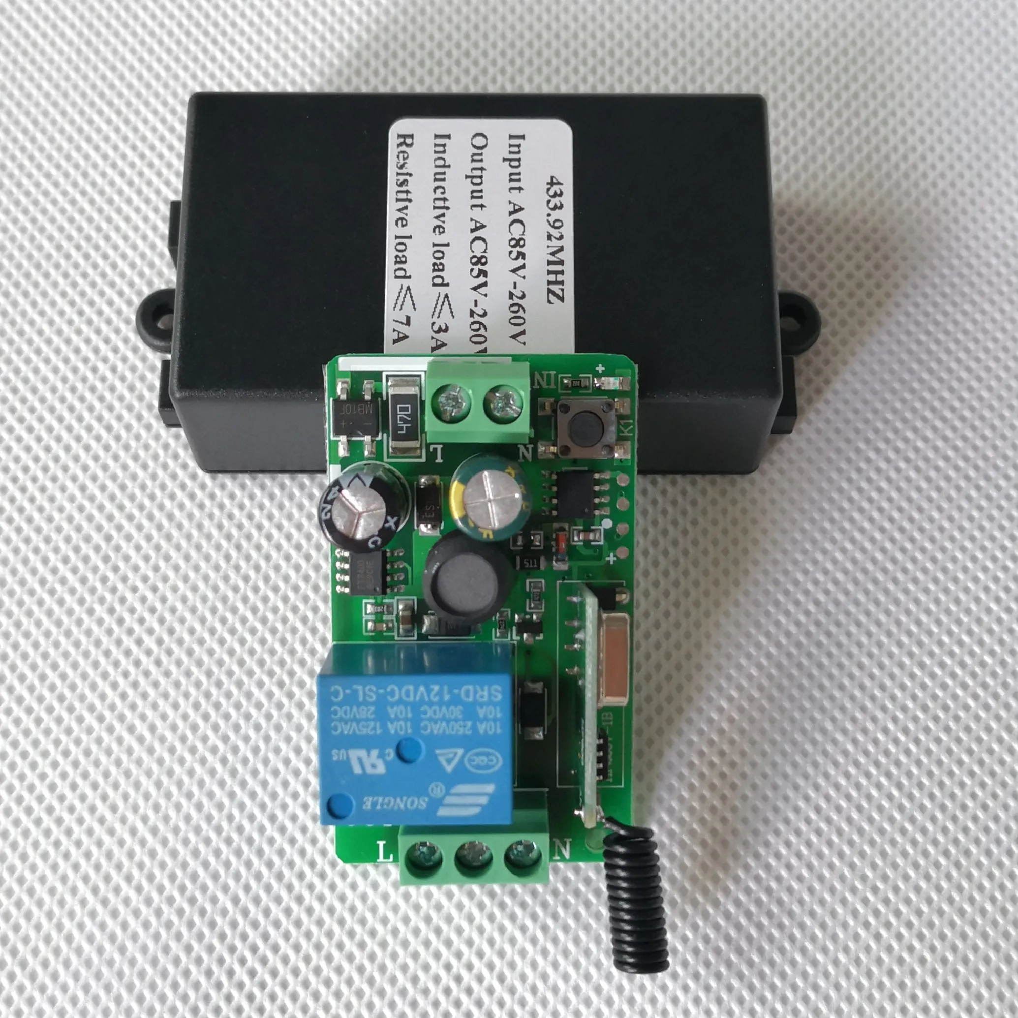 433 315 удаленных Управление переключатель AC 110 V 220 V 240 85 V-260 V свет лампы светодиодный лампы беспроводные коммутаторы коридор стены комнаты Панель переключатель