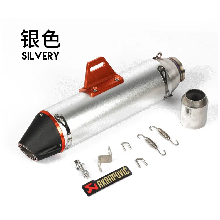 36-51mm universal Motorcycle Exhaust Pipe Muffler for MTX Mototrax dirt bike cross country motorcycle Trail Bike CRF250 KLX250