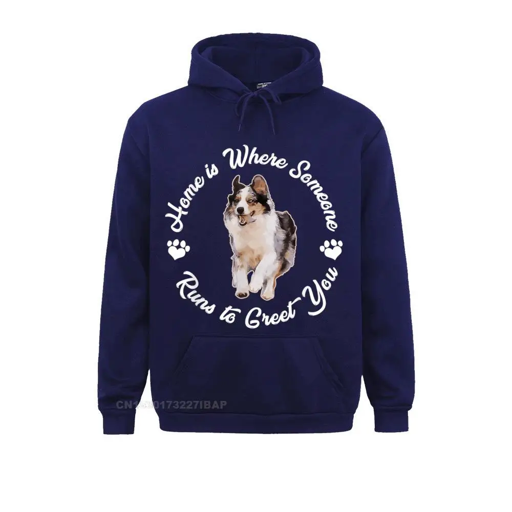 DesignCustomized Long Sleeve Hoodies Autumn Dominant Sportswears Youth Sweatshirts 24092 navy