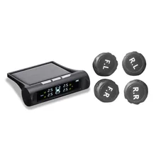 Солнечная энергия интеллектуальная система контроля давления в шинах набор инструментов цифровой ЖК-дисплей Автоматическая охранная сигнализация s Горячая