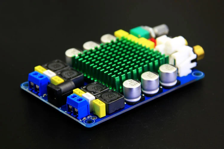Лихорадка TDA7498 стерео 2,0 D класса HiFi высокой мощности Цифровой Мощность усилитель доска 100 Вт+ 100W