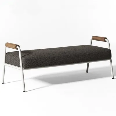 Outdoor Rattan Chair Leisure Sofa Balcony Furniture Courtyard Villa Model Garden Coffee Table Combination