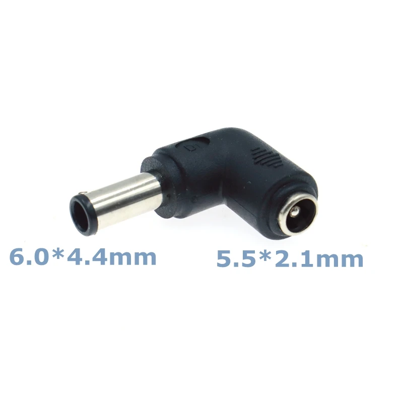 L-type DC Power Connector 90 Degree 5.5x2.1 Female to Various Male Sizes Description Image.This Product Can Be Found With The Tag Names 55 x 25 mm connector dc power, 55x21 male connector dc power cable, Dc power plug connector 55 x 21mm male female