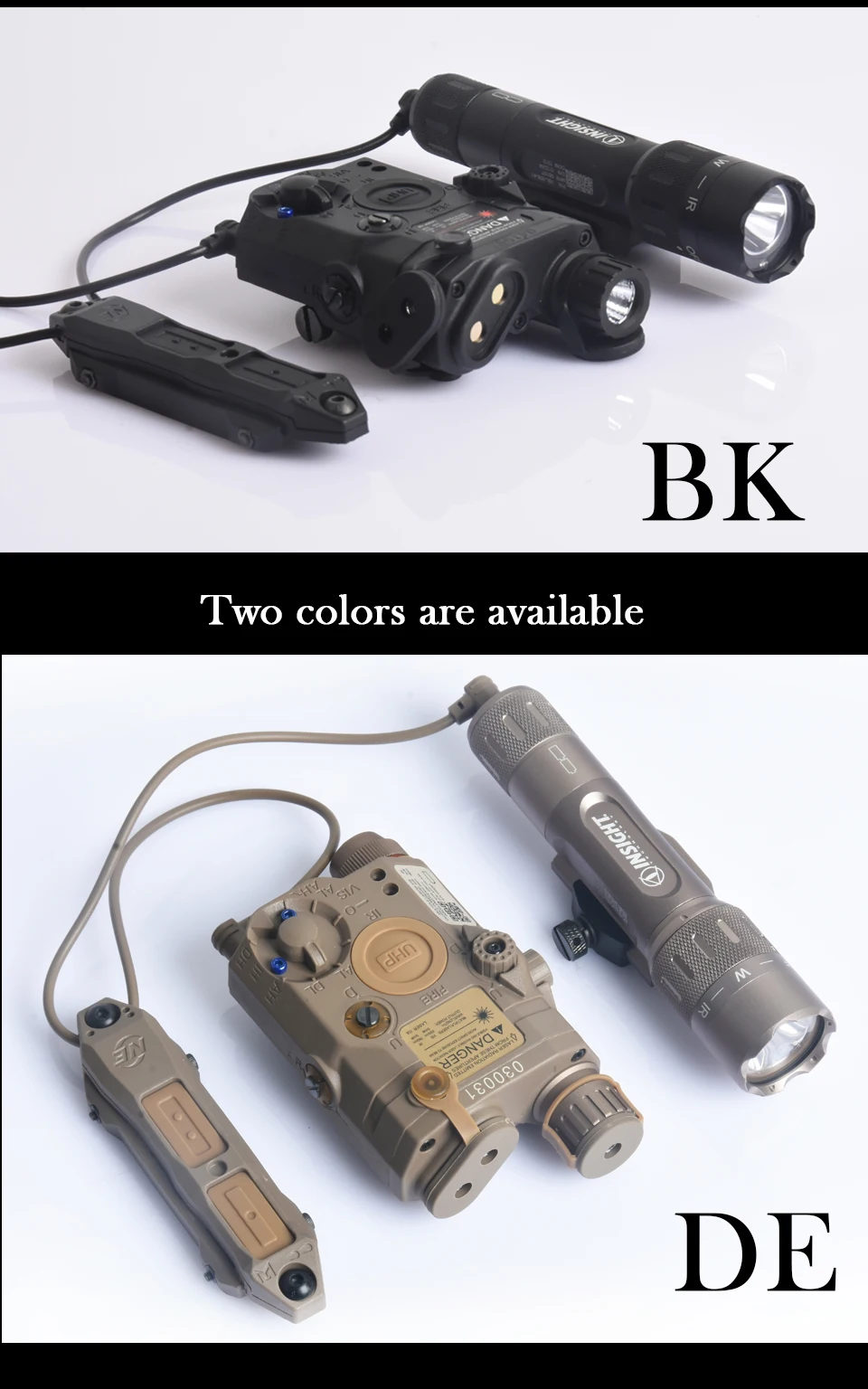 Tática + Airsoft Laser + Kits de Luz de Arma de Softair Interruptor de Pressão Wadsn Lanterna La-5c Uhp Ver-verde - ir Aumentada Wmx200 Peq 15 5 15 LA-5C uhp ver-verde ir laser +