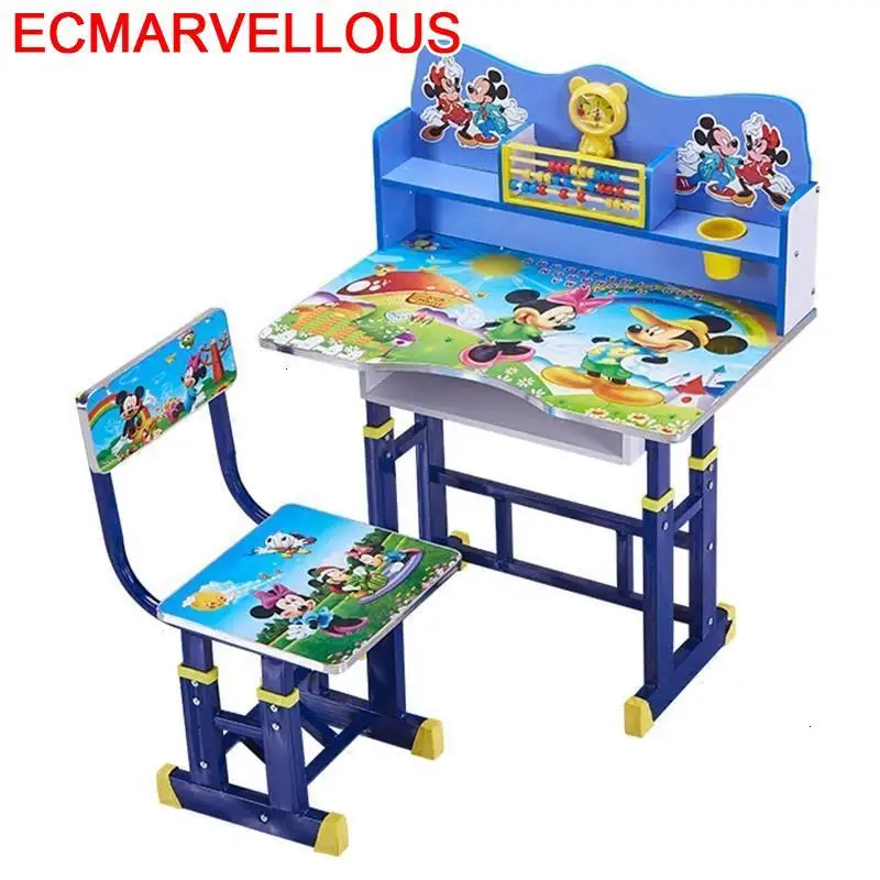 

Scrivania Bambini Kindertisch Children Mesinha Play And Chair Adjustable Kinder Bureau Enfant Mesa Infantil Kids Study Table