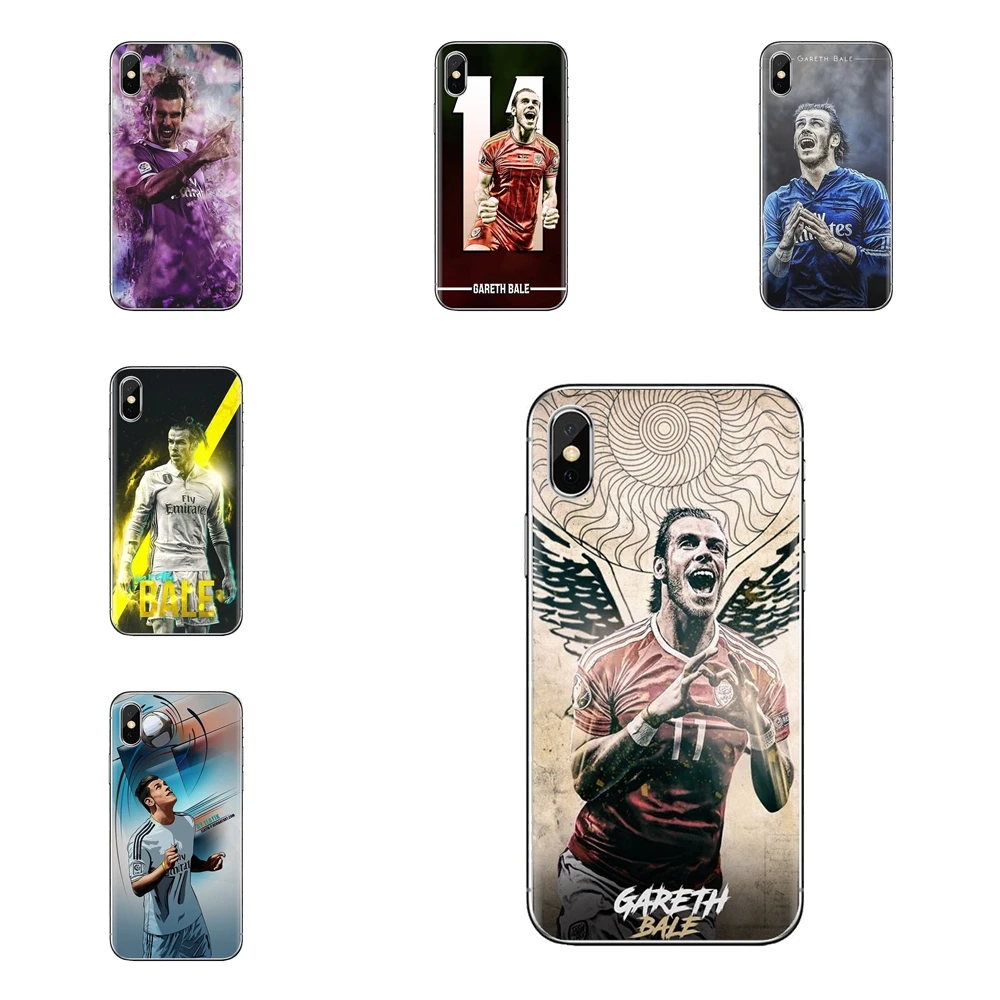 For Oneplus 3T 5T 6T Nokia 2 3 5 6 8 9 230 3310 2.1 3.1 5.1 7 Plus 2017 2018 footballer Gareth Bale Transparent TPU Shell Covers |