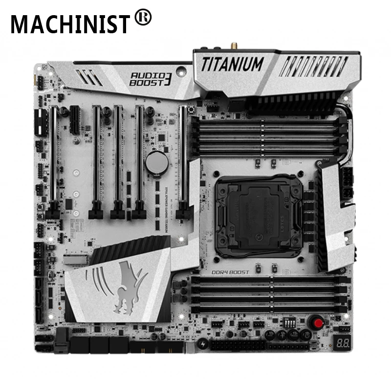 

For MSI X99A XPOWER GAMING TITANIUM Desktop motherboard MB Intel X99 LGA 2011-V3 E-ATX DDR4 128GB SATA3.0 USB3.1