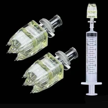 

Fast free shipping Mesotherapy injector gun 5 pins multi needles for meso gun vital injector needle