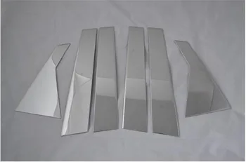 

FOR NISSAN QASHQAI J10 2008-2015 WINDOW CHROME PILLAR POST COVER TRIM MOLDING GARNISH ACCENT STYLING ACCESSORIES