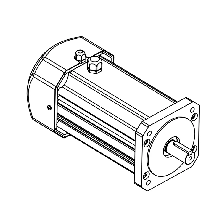 

HFM060 48V 4100W 2580RPM Hall sensor BLDC brushless dc motor for traction drive