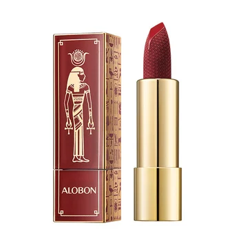 

New Egypt Matte Lip stick 6 Colors Long Lasting Waterproof Nutritious Lipstick Shuiguang Moisture Velvet Matt Nude Fashion Lip