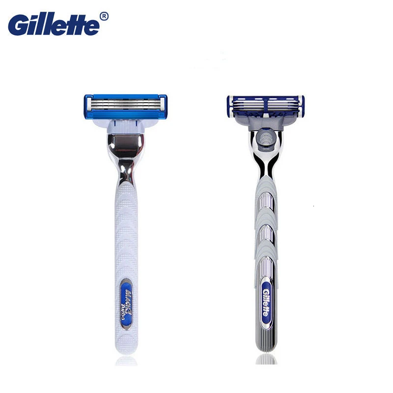 Men s Shaving Razor Original Gillette Mach 3 Turbo Safety Male Shaving Face Care Smooth Shaving 2