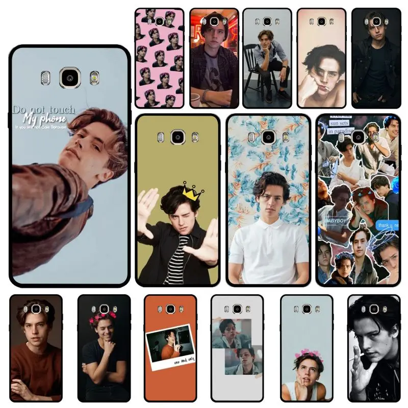

Yinuoda American TV Riverdale Series Cole Sprouse Cover Shell Phone Case For GALAXY s6 edge edge plus s7 edge s8 plus s9 plus
