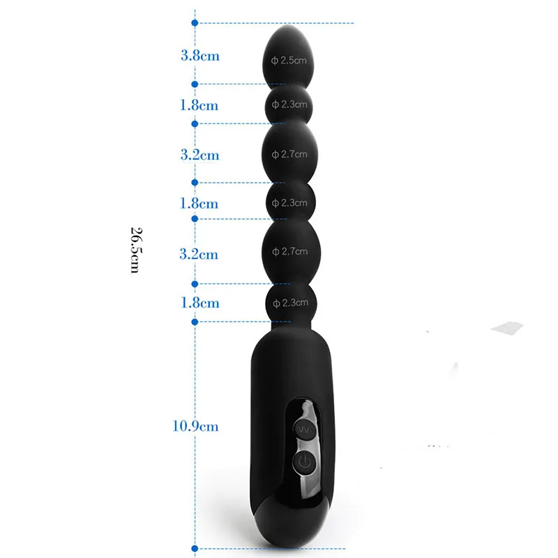 vibrator anal pull beads USB charging anal plug butt plug anal balls G-spot vibrating  adults erotic intimate sex toys for women
