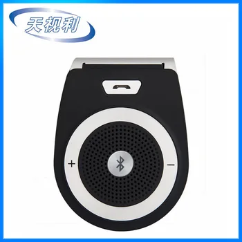 

New Car Bluetooth Kit T821 Handsfree Speaker Phone Support Bluetooth 4.1 EDR Wireless Car Kit Mini Visor Can Hands Free Calls