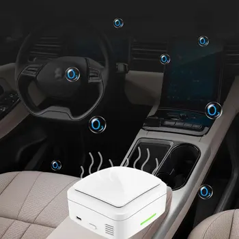 

Dropship USB rechargeable air purifier mini ozone generator portable car in addition to formaldehyde office bedroom air purifier