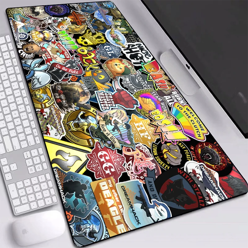 

MRGBEST Gaming Mouse Pad with Eco-friendly Material Rubber Mats Non-slip Desktop Mice Pads Custom for Csgo Dota2 LOL Gaming