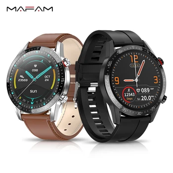 

New L13 SmartWatch Men ECG PPG Waterproof Bluetooth Call Blood Pressure Fashion Wristbands Bracelet Fitness Smart Watch PK L8 L7