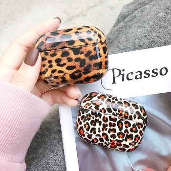 

for AirPods PRO Case luxury Sexy Retro Leopard print Hard 3D Pattern Earphone Case for Apple Airpods PRO3 Headphone Cases capa