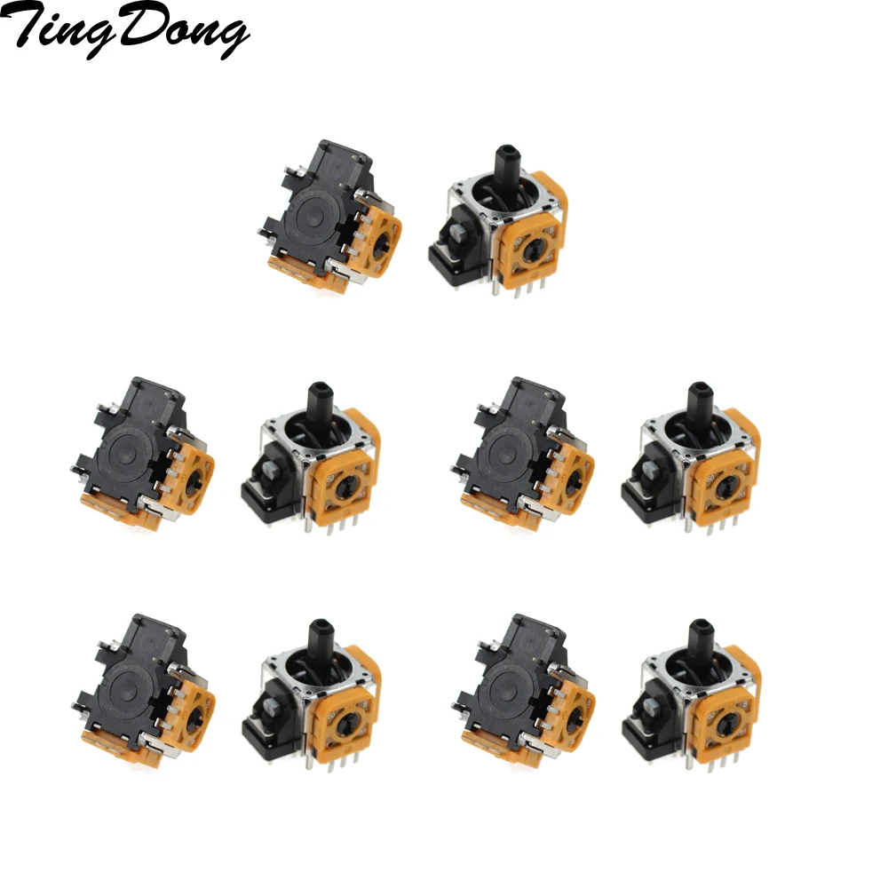 

TingDong Right / Left Joystick 3D Analog Stick Sensor for Playstation 4 PS4 Pro Controller Dualshock 4 repair part