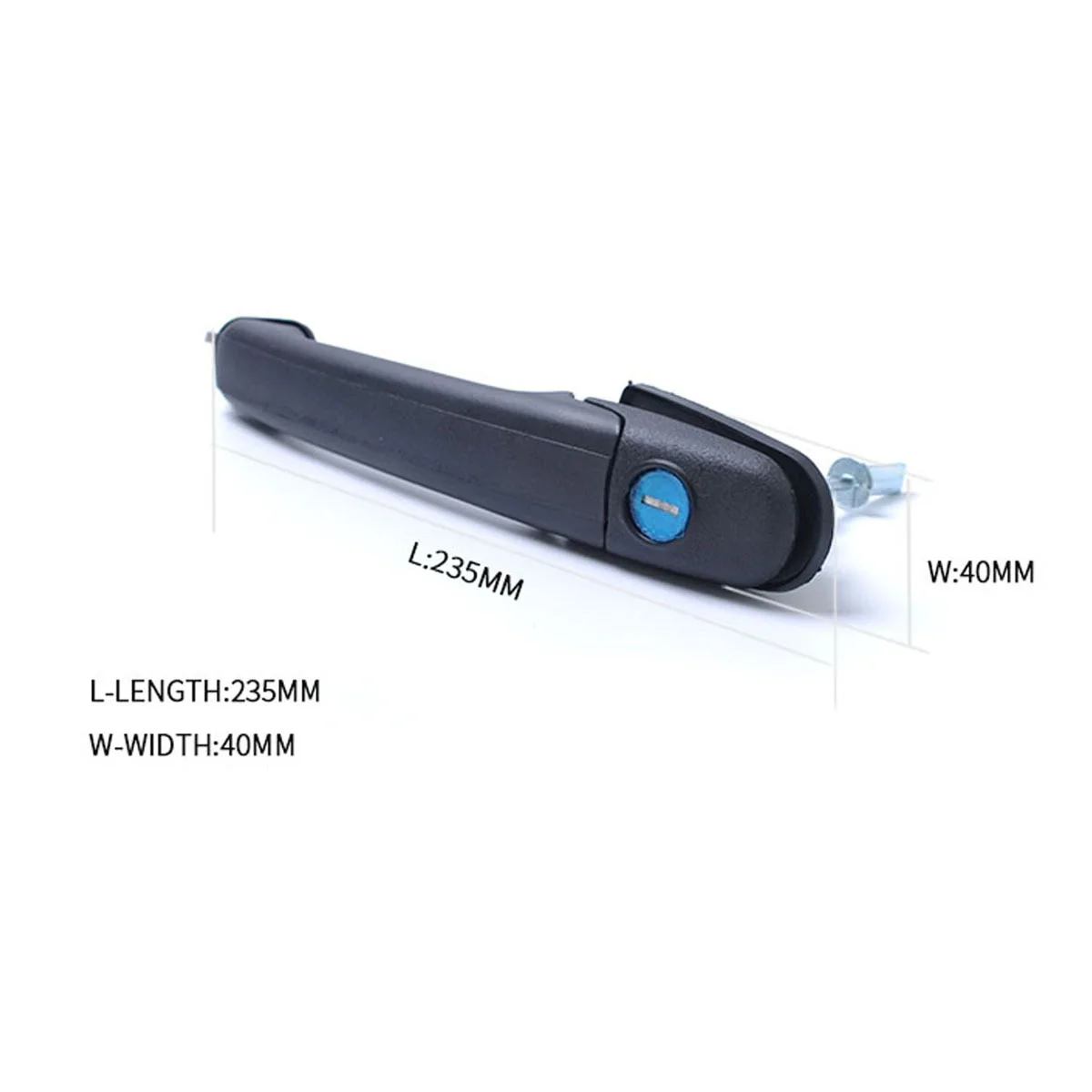 OEM 6N0837207C/D 2 шт Передняя Левая Правая дверная ручка с 2 одинаковыми клавишами для POLO 6N 6N1 6N2 Sharan, Seat Alhambra GALAXY