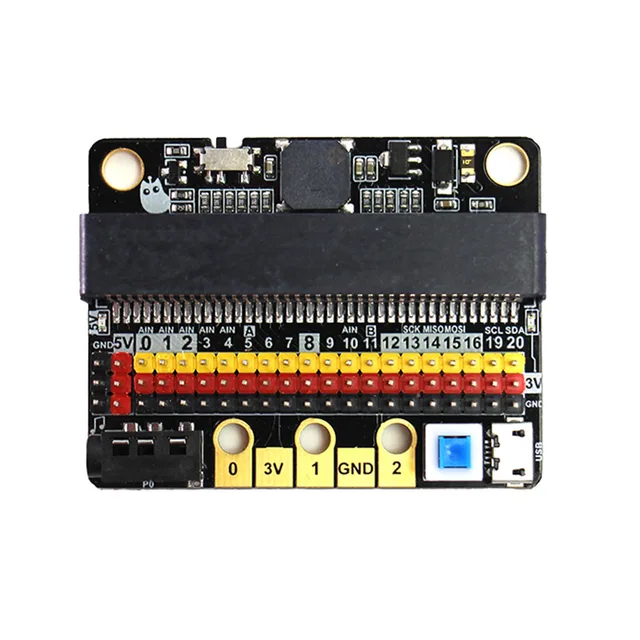 US $10.33 1pcs Microbit IOBIT V1.0 V2.0 Development Board Expansion Board STEM Educational Toy Accessories Dr