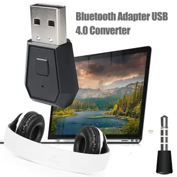 

3.5mm Bluetooth Dongle USB 4.0 Adapter Receiver For P4 Controller Gamepad Console Games Accessories