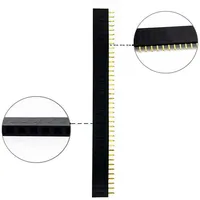 20 Pcs 10 Pairs 40 Pin 1x40 Single Row Male And Female 2.54 Breakable Pin Header PCB JST Connector Strip For Arduino DIY Kit - Image 5