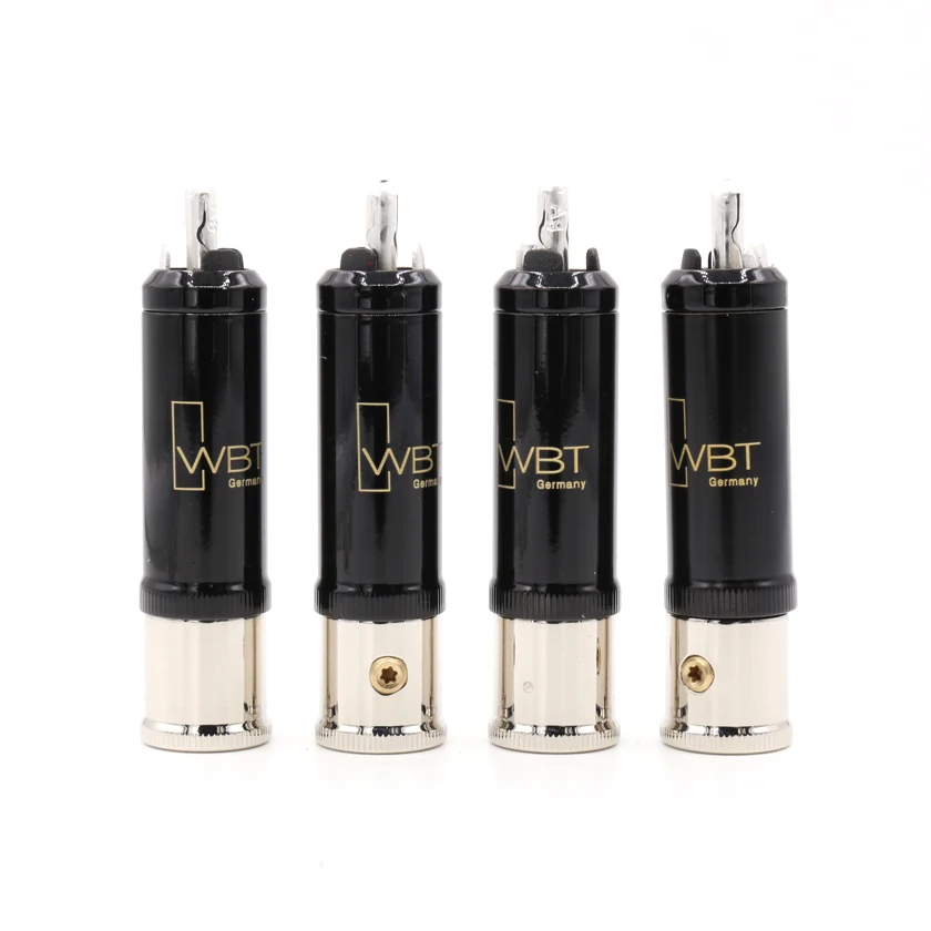 10pcs WBT-0152AG WBT nextgen signature AG RCA connector plug  pure copper silver plated RCA Audio terminal