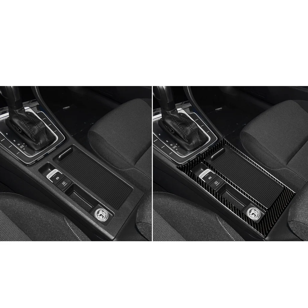 Наклейки из углеродного волокна на водную чашку для Volkswagen VW Golf 7 GTI R GTE GTD MK7 2013-16 LHD аксессуары для стайлинга автомобилей