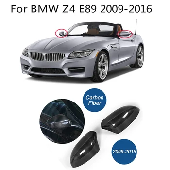 

Rearview Mirror Cap Side Mirror Carbon Fiber Cover Decor Replacement for Z4 E89 2009 -2016