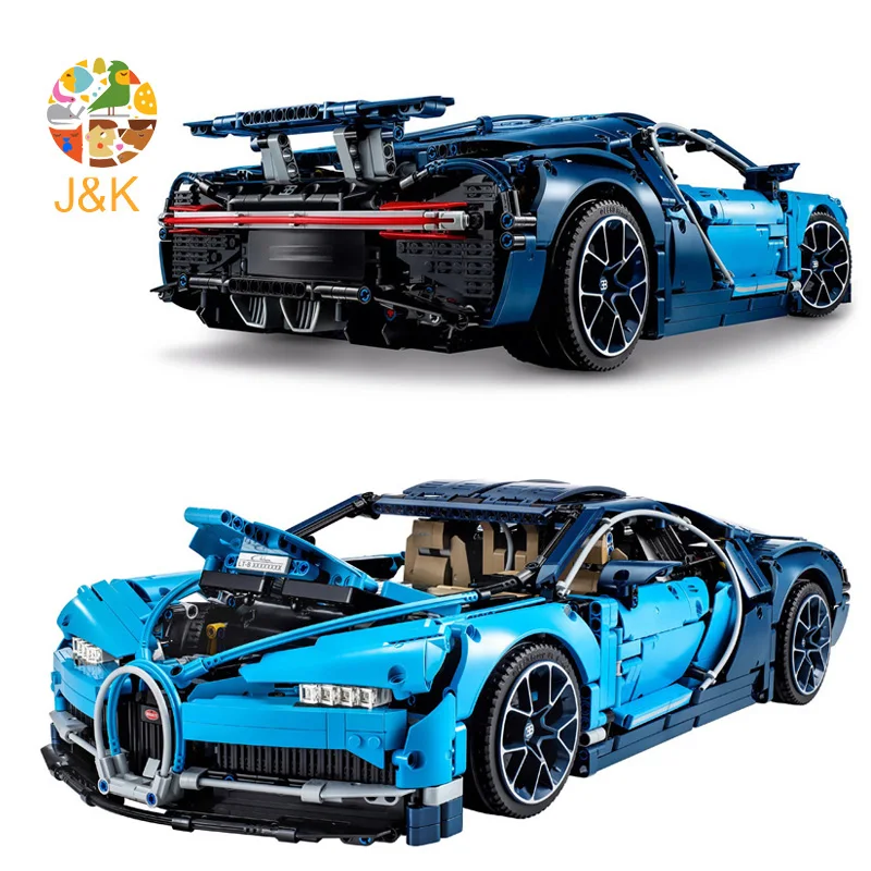 DHL Technic 20086 Bugattied супер гоночные автомобили Chiron модель строительные блоки кирпичная игрушка для детей Совместимые 42083