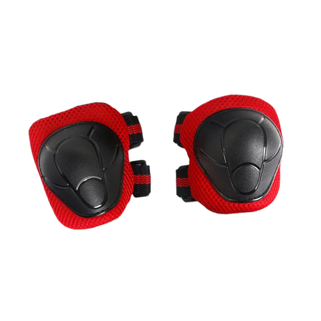 6 Pcs Kid Child Roller Skating Bicycle Bike Knee Wrist Elbow Pad Sets - 6 colors to choose