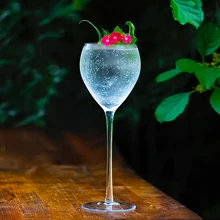 Новые Хрустальные стаканы для мартини 190 мл в форме сердца