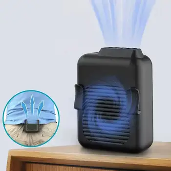 

AsyPets Portable 3 Modes Adjustable Fan for Outdoor Waist Neck Hanging Battery Powered